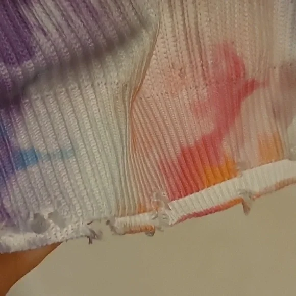 Milti color long sleeve sweater - Picture 5 of 8